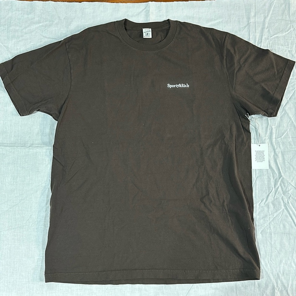 NWT Men’s Sporty & Rich T Shirt. Mens size X-Large